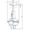 Pneumatic actuator Series: ESM Type: 3135 Aluminium Single acting, spring open